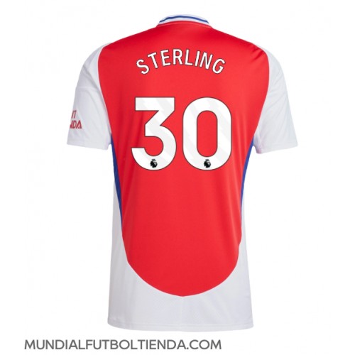 Camiseta Arsenal Raheem Sterling #30 Primera Equipación Replica 2024-25 mangas cortas